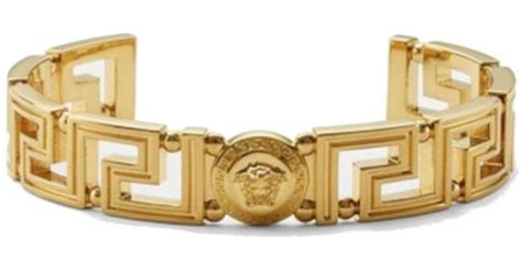 bracciale oro versace|Bracciale Greca Oro .